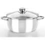 Monix Pack batería de cocina Optima2 MA50001 con cazo Ø16cm, ollas Ø20 y 24cm, cacerolas Ø20 y 24cm acero inoxidable apto inducción
