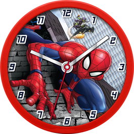 KIDS LICENSING Reloj de Pared Spiderman Marvel 25cm