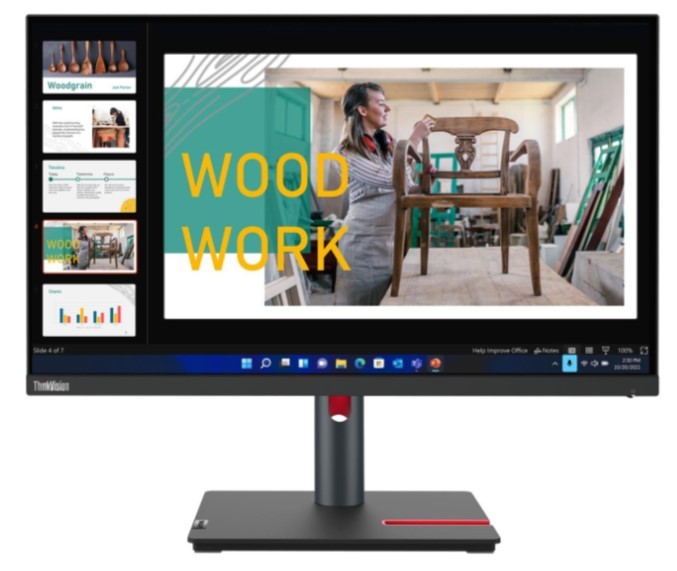Lenovo ThinkVision P24q-30 23.8 pulg. QHD IPS Raven Black