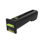 Lexmark 72K2XY0 Cartucho de Tóner Amarillo