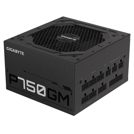 Gigabyte Fuente de Alimentación P750GM 750W 80 Plus Gold ATX Modular Negro