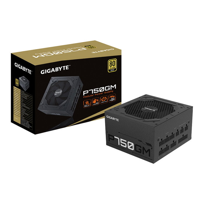Gigabyte P750GM 750W 80 PLUS Gold ATX Negro