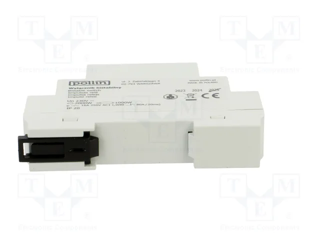 POLLIN WBI-1S Relé de Instalación Biestable SPDT 230VAC 16A