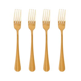 Set 4 Tenedores Mesa Acero Inox Celebrart Quid 2 mm-20,5 cm