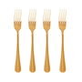 Set 4 Tenedores Mesa Acero Inox Celebrart Quid 2 mm-20,5 cm