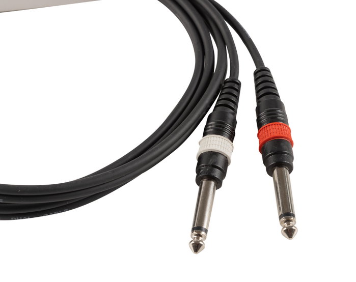 Cable Ek Audio Jack Stereo - Jack Mono X 2 1.5 m Cable Ek Audio Jack Stereo - Jack Mono X 2 1.5 m