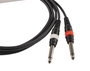 Cable Ek Audio Jack Stereo - Jack Mono X 2 1.5 m