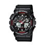 Casio G-Shock GA-100-1A4ER Negro y Rojo