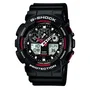 Casio G-Shock GA-100-1A4ER Negro y Rojo