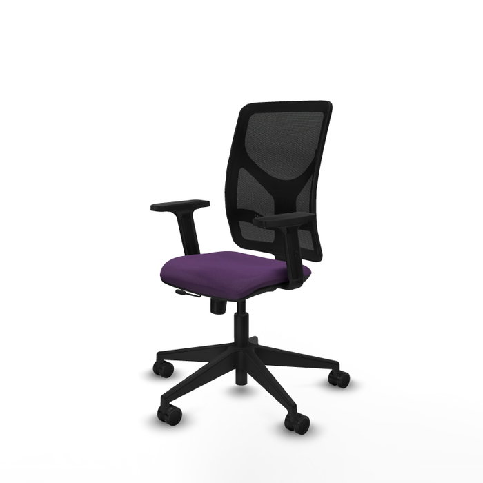 PIQUERAS Y CRESPO Silla de oficina Motilla Morada con mecanismo Sincro/Traslack PIQUERAS Y CRESPO Silla de oficina Motilla Morada con mecanismo Sincro/Traslack