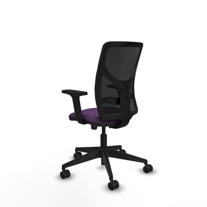 PIQUERAS Y CRESPO Silla de oficina Motilla Morada con mecanismo Sincro/Traslack PIQUERAS Y CRESPO Silla de oficina Motilla Morada con mecanismo Sincro/Traslack