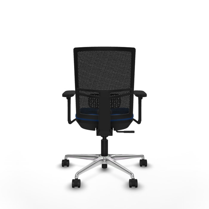 PIQUERAS Y CRESPO Silla de oficina Yunquera con mecanismo Sincro, Azul y Negro PIQUERAS Y CRESPO Silla de oficina Yunquera con mecanismo Sincro, Azul y Negro