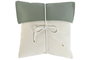 DKD Home Decor Cojin Verde Menta Blanco 45 x 45 x 10 cm