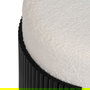 Puf Blanco-Negro Dm-Tejido 43 X 43 X 41 cm