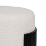 Puf Blanco-Negro Dm-Tejido 43 X 43 X 41 cm