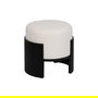 Puf Blanco-Negro Dm-Tejido 43 X 43 X 41 cm
