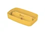 Leitz Bandeja Organizadora Cosy con Asa Color Amarillo 307x56x181 mm Resistente y Portátil