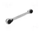 BAHCO Llave de anillo bilateral con trinquete 8-11 mm