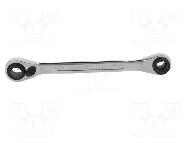 BAHCO Llave de anillo bilateral con trinquete 8-11 mm