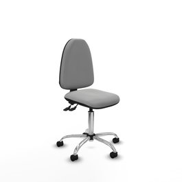 PIQUERAS Y CRESPO Silla de oficina Aýna Gris claro sin brazos