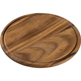 Zassenhaus Tabla de cortar acacia redonda 25x1,5cm