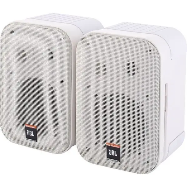 JBLPRO Altavoces Control 1 Pro - Blanco (2 Unidades)