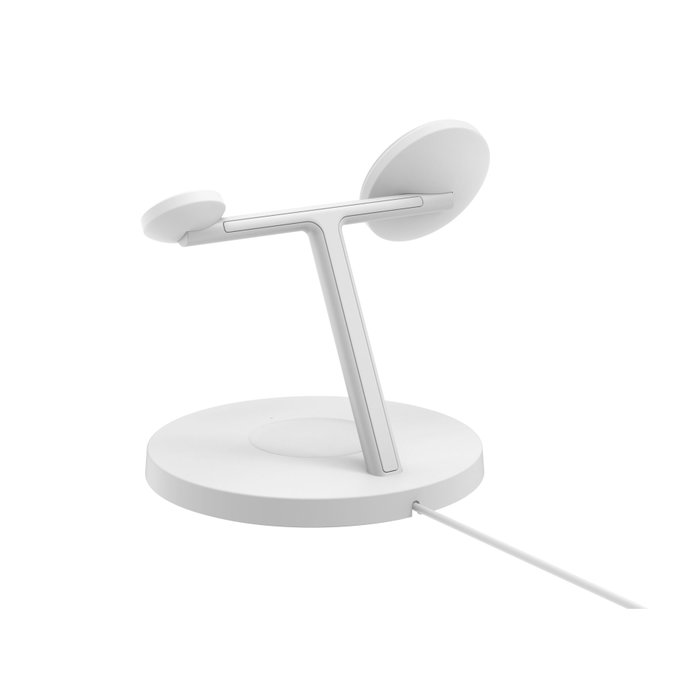 Belkin BoostCharge Pro Estación de carga inalámbrica 3 en 1 Qi2 15 W Blanco Belkin BoostCharge Pro Estación de carga inalámbrica 3 en 1 Qi2 15 W Blanco