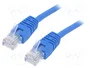 Gembird PP12-5M/B Cable de Red Cat5e Azul 5m
