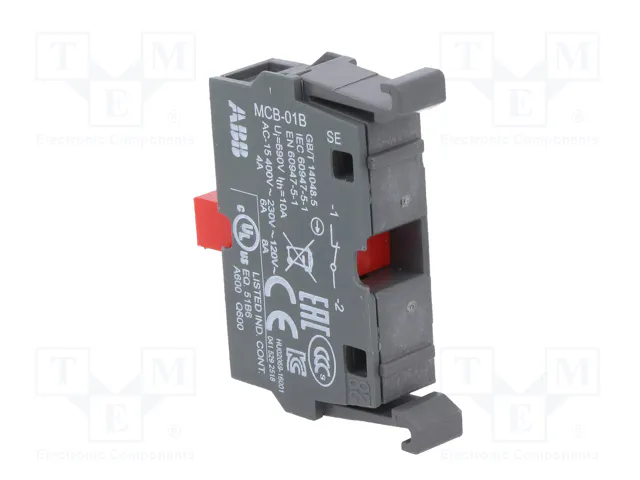 ABB Bloques de contactos NC 22mm para pared trasera ABB Bloques de contactos NC 22mm para pared trasera