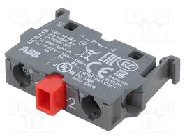 ABB Bloques de contactos NC 22mm para pared trasera
