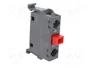 ABB Bloques de contactos NC 22mm para pared trasera
