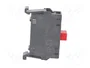 ABB Bloques de contactos NC 22mm para pared trasera