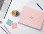 Antartik Cuaderno Espiral A4 Micro Dots Tapa Forrada 80 Hojas 90gr Rayado Puntos Rosa