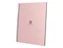 Antartik Cuaderno Espiral A4 Micro Dots Tapa Forrada 80 Hojas 90gr Rayado Puntos Rosa