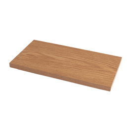 Day Estante Flotante 38x20x1.8 cm, MDF Efecto Madera con Soporte de Metal, Soporta 5 kg