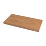 Day Estante Flotante 38x20x1.8 cm, MDF Efecto Madera con Soporte de Metal, Soporta 5 kg