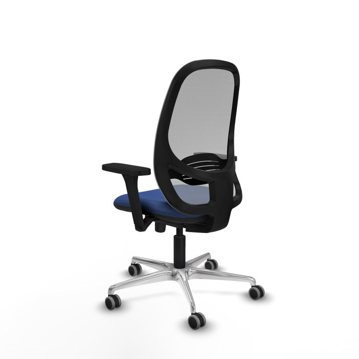 PIQUERAS Y CRESPO Silla de oficina Cilanco con mecanismo Sincro, Azul marino y Gris PIQUERAS Y CRESPO Silla de oficina Cilanco con mecanismo Sincro, Azul marino y Gris