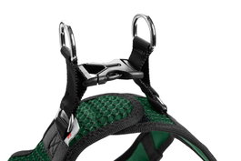 Hunter Arnés Hilo Comfort XS Cuello: 35-37 cm Vientre: 36-40 cm Verde Oscuro