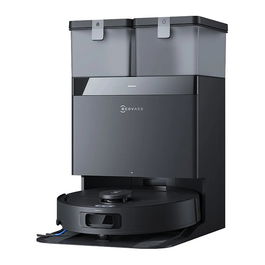 Ecovacs Deebot T30C Gen 2 - Robot aspirador y fregador con estación base de auto vaciado, bolsa para polvo, HEPA 10, LiDAR, Alexa, Google, negro