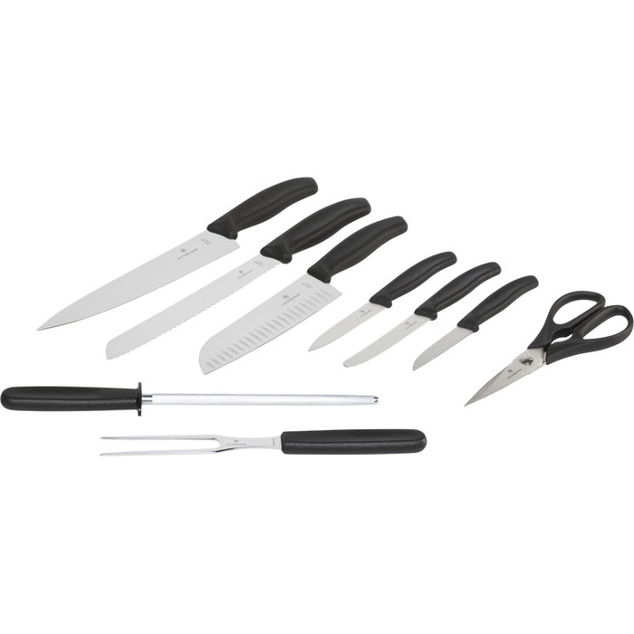 VICTORINOX Classic Messerblock 9-teilig VICTORINOX Classic Messerblock 9-teilig