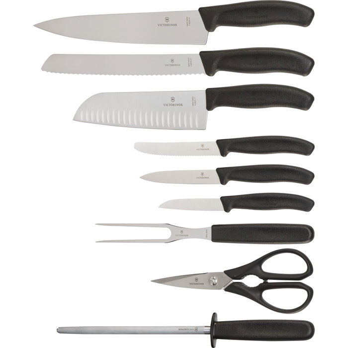 VICTORINOX Classic Messerblock 9-teilig VICTORINOX Classic Messerblock 9-teilig