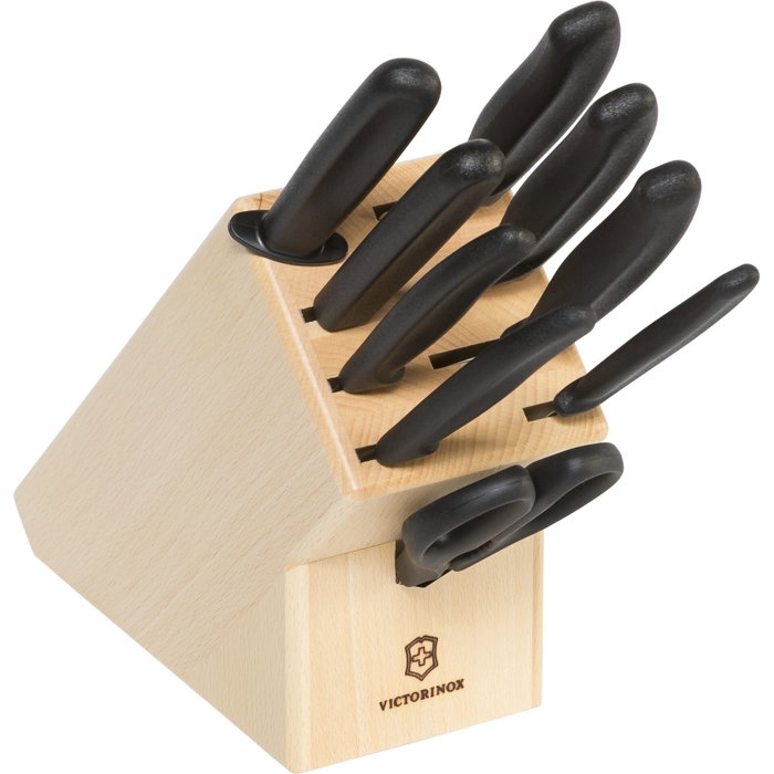 VICTORINOX Classic Messerblock 9-teilig VICTORINOX Classic Messerblock 9-teilig