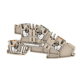 Weidmüller AITB 2.5 BB N-L Regleta de bornes de doble nivel