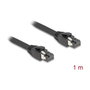 DeLOCK Cable de red RJ45 Cat.8.1 S/FTP 1 m Negro