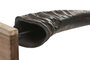 DKD Home Decor Set de Decoración de 3 Piezas de Cuerno de Búfalo con Soporte