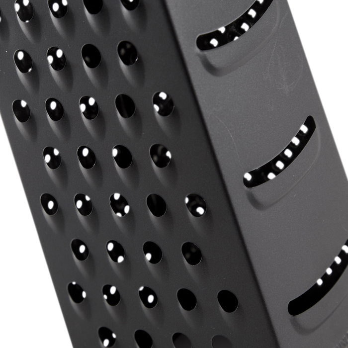 Day Rallador de Cocina 4 Caras, Acero Inoxidable, Antiadherente, Altura 23.5 cm