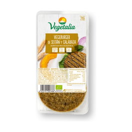 Vegetalia Vegeburger Seitán y Calabaza Bio 160 g