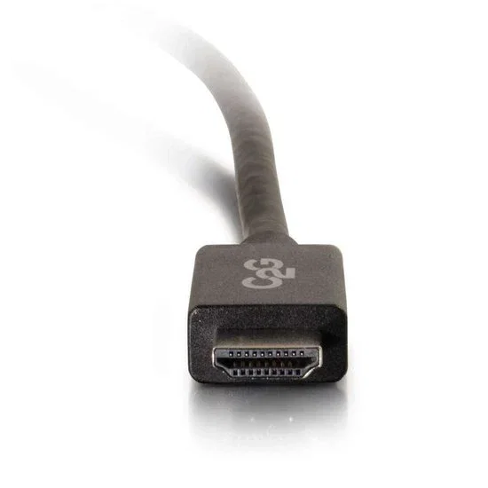 C2G Adaptador de Cable DisplayPort a HDMI 54325, Macho a Macho, 0.9m/3ft, Negro, Transmisión Audio/Video Digital, Resolución hasta 1080p