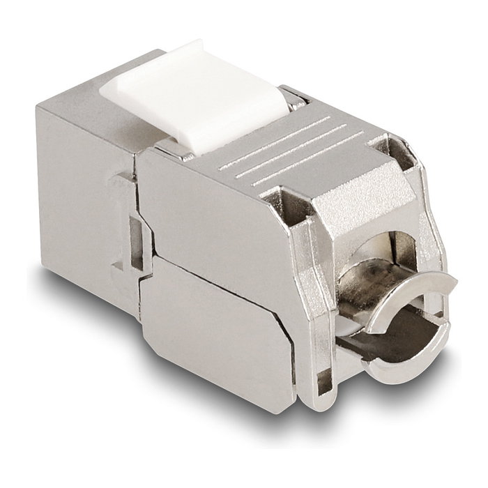 DeLOCK Módulo Keystone RJ45 hembra a LSA Cat.6A con LED 87856