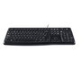 Logitech Teclado y Ratón con Cable USB, Distribución Alemana QWERTZ, Negro - Teclado Delgado y Resistente a Salpicaduras, Ratón Óptico HD